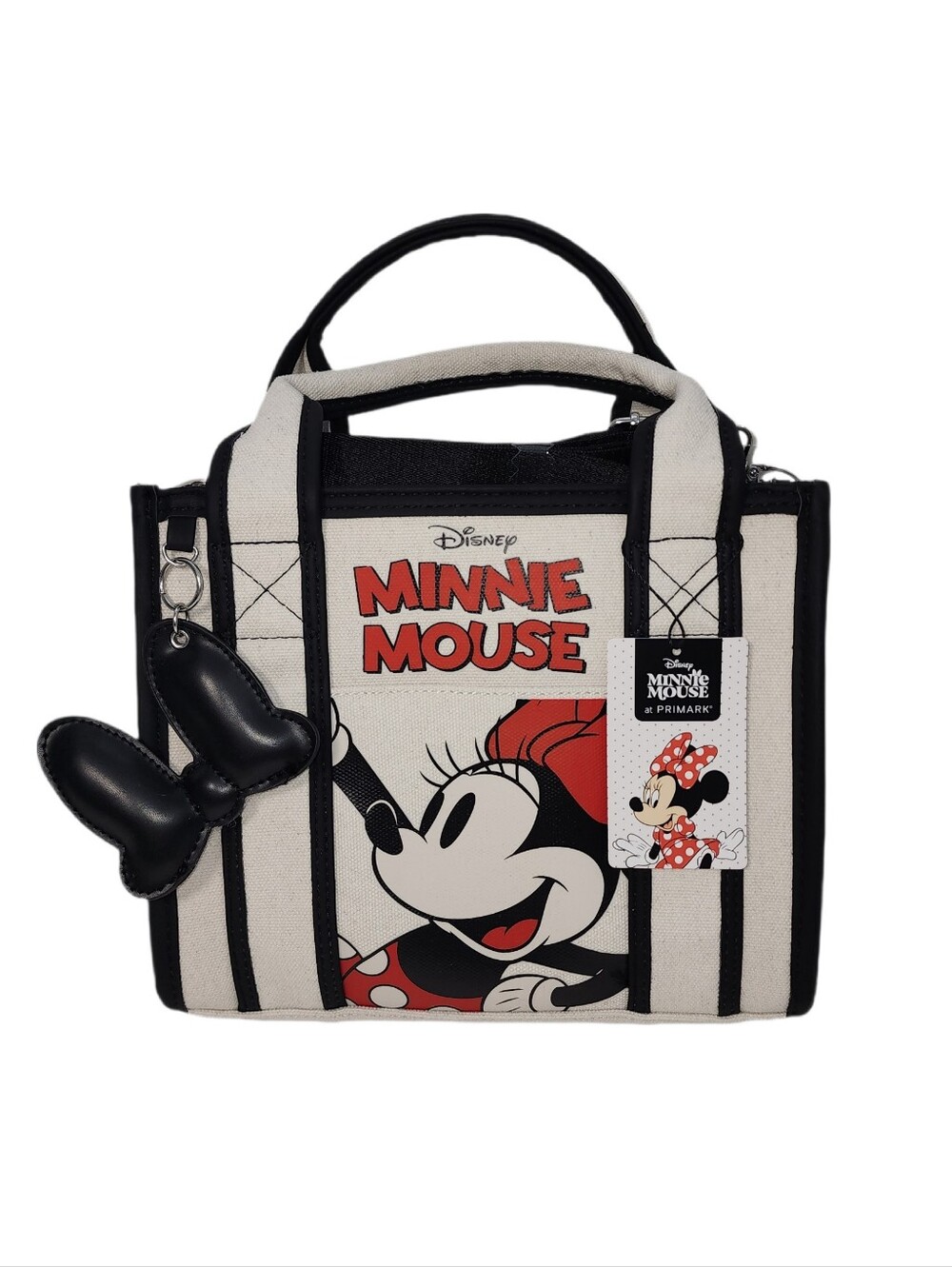 Disney x Primark Minnie Mouse Bag Bundle Satchell Crossbody Backpack Cosmetic - Picture 5 of 12